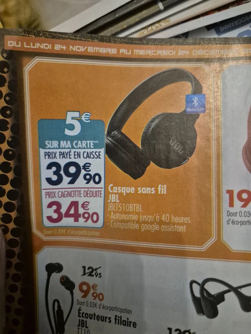 Casque Bluetooth